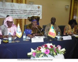 2. Mme Mariama SARR, Minister of Women, Family and Childhood of Senegal